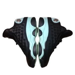Jordan 13 black/island green (GS)